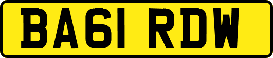 BA61RDW