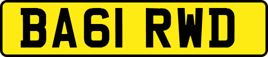 BA61RWD