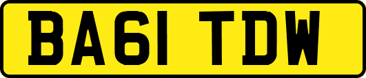 BA61TDW