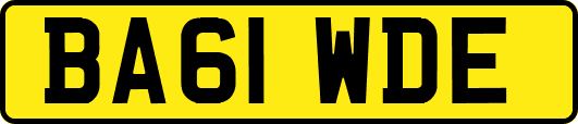 BA61WDE