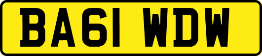 BA61WDW