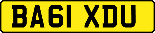 BA61XDU