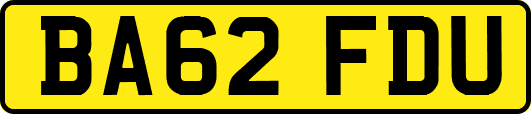 BA62FDU