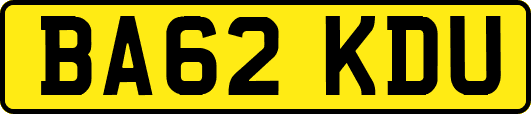 BA62KDU
