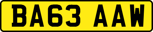 BA63AAW