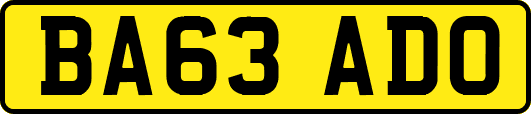 BA63ADO