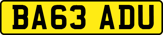 BA63ADU