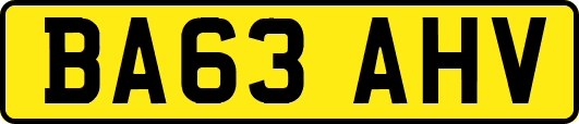 BA63AHV