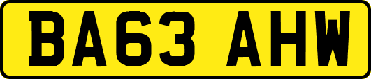 BA63AHW