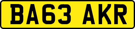 BA63AKR