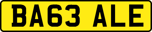BA63ALE