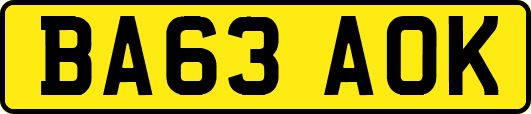 BA63AOK