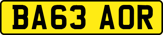BA63AOR