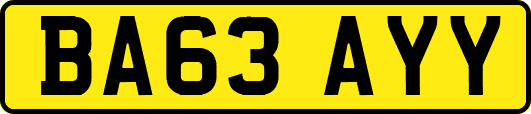 BA63AYY