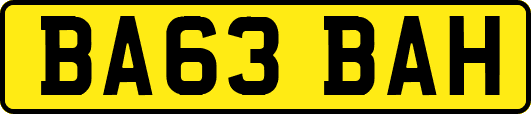BA63BAH