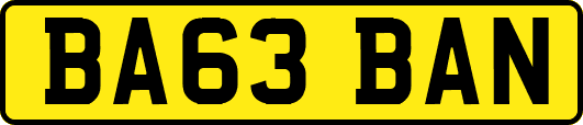 BA63BAN