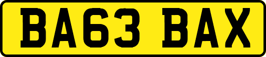 BA63BAX