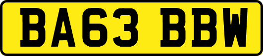BA63BBW