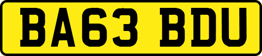 BA63BDU