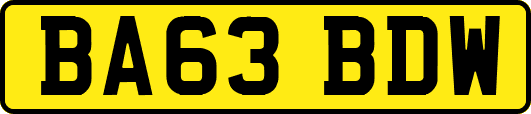 BA63BDW