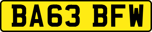 BA63BFW