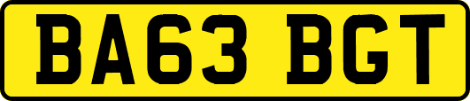 BA63BGT