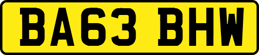 BA63BHW