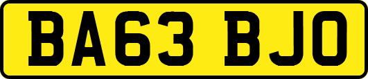 BA63BJO