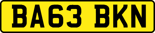 BA63BKN