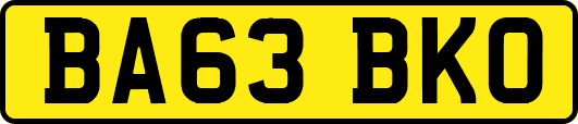BA63BKO