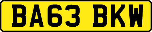 BA63BKW