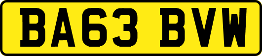BA63BVW