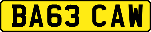 BA63CAW