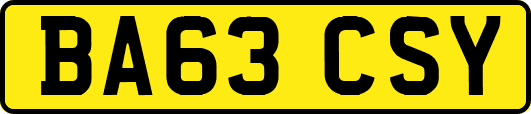 BA63CSY