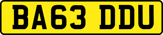 BA63DDU
