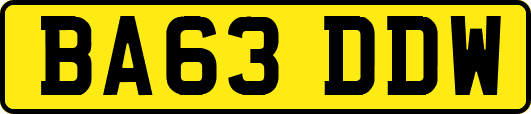 BA63DDW