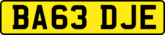 BA63DJE