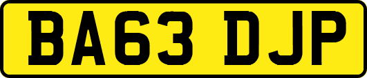 BA63DJP