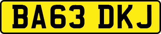 BA63DKJ
