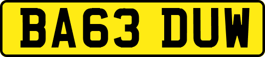 BA63DUW