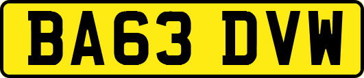 BA63DVW