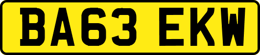 BA63EKW