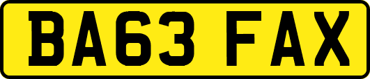 BA63FAX