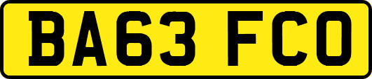 BA63FCO