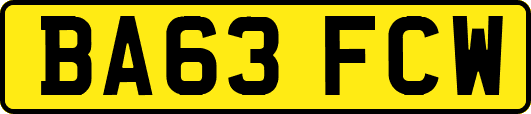 BA63FCW