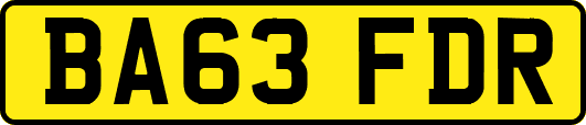 BA63FDR