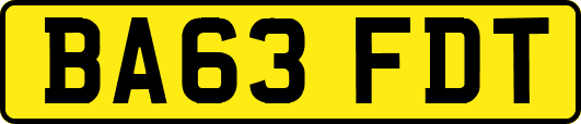 BA63FDT