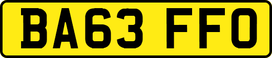 BA63FFO