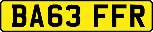 BA63FFR