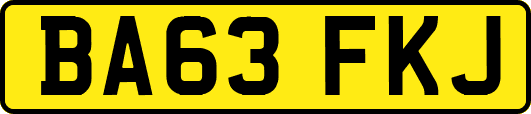 BA63FKJ